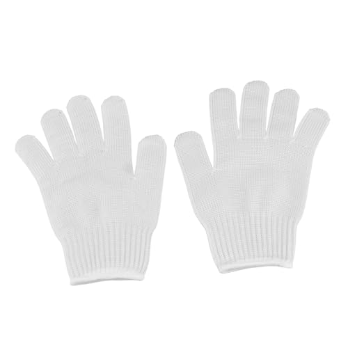 Happyyami 1 Paar Parrot Bissfeste Handschuhe Kratzfester Handschuh Vogelhandschuhe Für Papageien Gegen Biss Trainingszubehör Für Papageien Handschuhe Zum Umgang Mit Vögeln Weiß Polyester von Happyyami