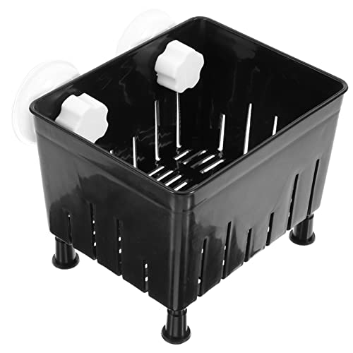 Happyyami 1 Satz Aquarien-isolationsbox Aquarienfischnetz Aquarienteiler Skimmer Für Aquarien Filter Retro-Aquarium Schildkröte Aquarium Teiler Züchter Isolationsteiler Bausatz Black Gummi von Happyyami