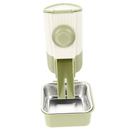 Happyyami 1 Satz Futterautomat Für Hamster Wasserspender Für Zu Hause Hund Wasserflasche Hasen-Accessoires Igel Spielzeug Kleintierfutterautomat Katzenfutter Hamsterzubehör Light Green Pp von Happyyami