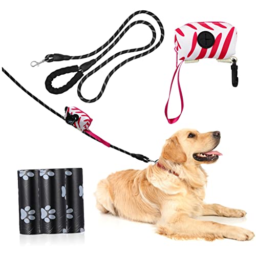 Happyyami 1 Satz Haustier-Hunde-Kit Kotbeutel Hunde Hundeketten für draußen Hundehalsband Leine züchten Welpe hundekacktüten hundegurt strapazierfähige Haustierleine Hundehalsbänder Stoff von Happyyami