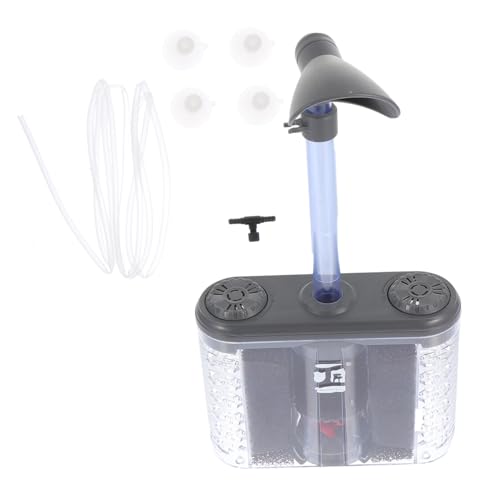 Happyyami 1 Satz Toilette Tank Fisch Schwamm Filter Panzer Aquarium Luft Tropisch Planke Pumpe Bausatz Reiniger Vakuum Kanister Eins Wasser Besonderheit Zubehör Uv Plastik von Happyyami