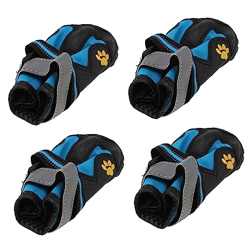 Happyyami Hundeschuhe Haustierschuhe Für Den Außen- Und Innenbereich 6 Bequeme Kletterstiefel Für Hunde von Happyyami