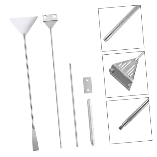 Happyyami 1 Satz Werkzeug zum kratzen von algen Aquarien-Rasiermesser Aquarienreiniger Schaber Aquarium Scraper Scraper glasreiniger Algenreinigungsschaber Schaber für Wasserpflanzen von Happyyami