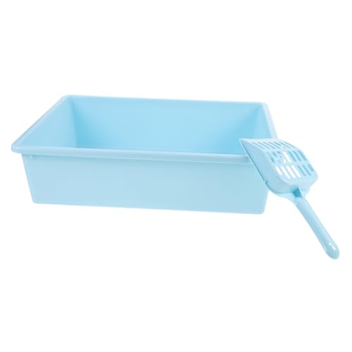 Happyyami 1 Satz katzenstreu katzentoiletten Katzenklo für Wohnung Offenes Katzenklo abfallbehälter Katzennapfständer Scoop gießen Abs Katze Bettpfanne Kätzchen saubere Toilette pp Happyyami 1 Satz katzenstreu katzentoiletten Katzenklo für Wohnung Offenes Katzenklo abfallbehälter Katzennapfständer Scoop gießen Abs Katze Bettpfanne Kätzchen saubere Toilette pp von Happyyami