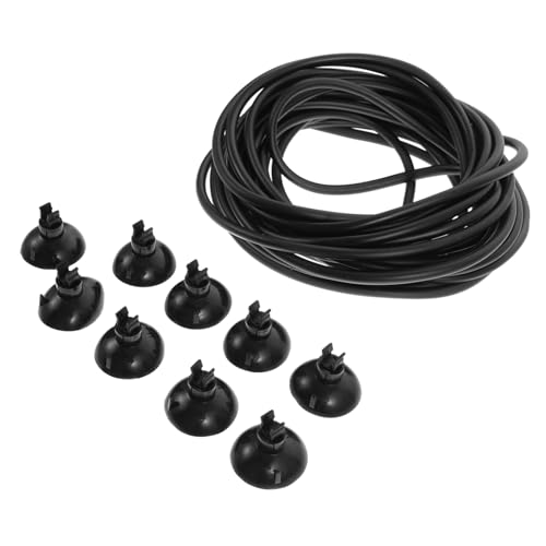 Happyyami 10 Teiliges Set Aquarium Zubehör Wasserpumpe Mit Saugnäpfen Rückschlagventil Und Luftsteinen Für Optimale Belüftung Im Fischbecken von Happyyami