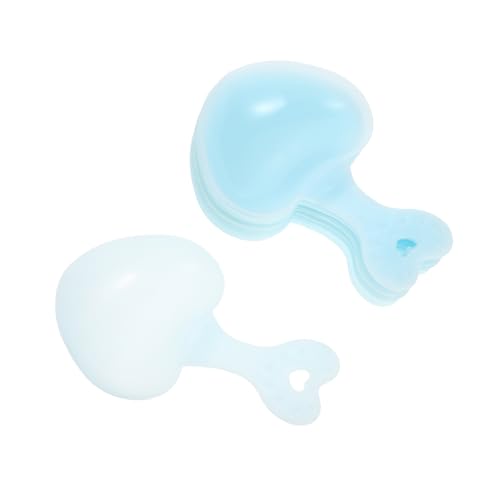 Happyyami 10St Hamsterlöffel Kanister Schaufeln Esslöffel für den Haushalt Welpenfutter Gewürzlöffel hamsterzubehör Hamster zubehör schleichtiere Heimtierbedarf Tierfutterlöffel Plastik Blue von Happyyami