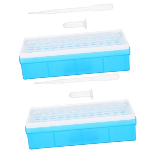 Happyyami 144 STK Brutbox für Artemia Salinenkrebse sammeln Garnelenrohr mit Tropfer Easy putz Brine Shrimp Aufbewahrungsröhren Zubehör für Aquarien tropfschlauch Garnelentropfer Plastik von Happyyami