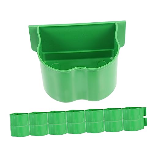 Happyyami 15Pcs Papageien Food Box Finch Feeder Pigeon Blockgie Vogelbad Für Käfig Vogelfutterständer Für Außenvogelfutterhäuschen Vogel Wasser Feeder Vogelhäuschen Tablett Käfig Vogel von Happyyami