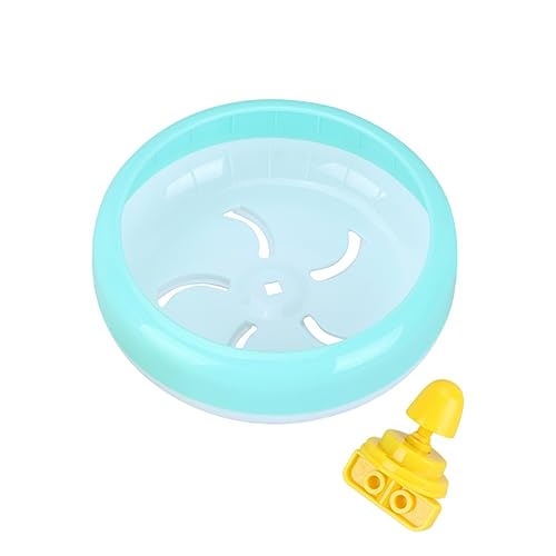 Happyyami 1Stk kleines Tierspielzeug Hamster Spielzeug hamsterspielzeug Rat Toy hamsterlaufrad Hamster Wheel Ratten-Übungsrad Mäuse Laufrad Haustier Spielzeug Laufrad für Haustiere Blue von Happyyami