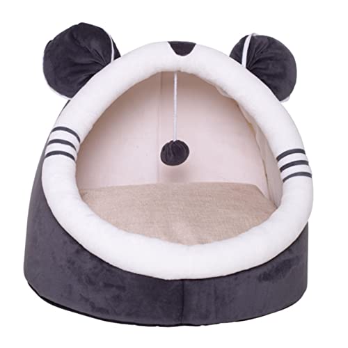 Happyyami 1Stk warmes Haustierbett pet Bed petbett Katzen bettchen Dog beds cat Bed Tiere Katze hängematte Bett für Wohnungskatzen Katze Tipi Zoohandlung Versorgung Haustier-Lounge-Nest Tuch von Happyyami