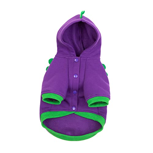 Happyyami 1stk Halloween-haustierkleidung Haustiere Kostüm Lustige Kostüme Für Hunde Hundepuzzle Zahnpasta Für Hunde Hundewindeln Männlich Halloween-haustierkostüm Snood Violett Polyester von Happyyami