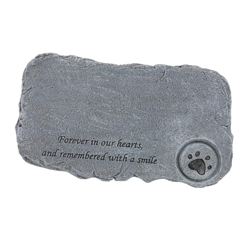 Happyyami 1stk Haustier Hund Katze Grabstein Haustier-denkmal Hundebürste Zum Häuten Haustiergedenksteine ​​für Hunde Steinurne Katzenurne Urne Für Die Einäscherung Von Haustieren Urnen Harz von Happyyami