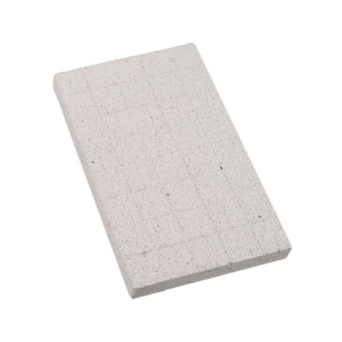 Happyyami 1stk Haustier Schleift Deck Hasenfüße Pad Kaublöcke Für Kleintiere Kaninchenkäfigboden Kratzbrett Häschen-kaublöcke Verrücktes Kaninchen Hasen-kratzblock Vulkangestein Light Grey von Happyyami