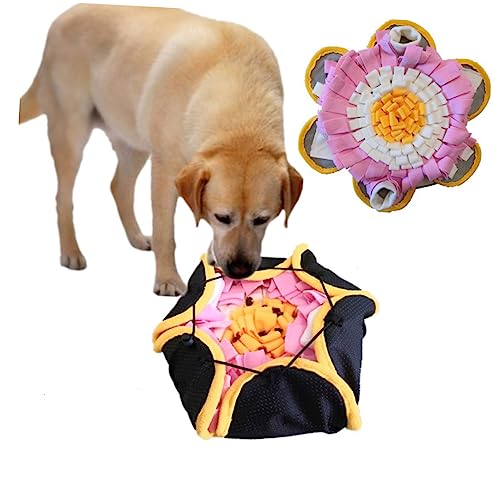 Happyyami 1stk Slow Feeder Für Haustiere Energiefreisetzung Für Haustiere Schnüffelmatte Für Haustiere Futtermatte Für Hund Futternapf Für Hunde Hund Schnuller Haustier-geruchsmatte Rosa von Happyyami