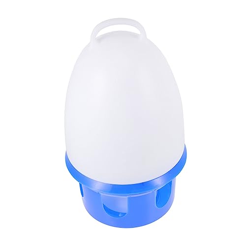 Happyyami 1stk Taubenkessel Tierwasserflasche Wasserfütterungsgerät Für Tauben Automatischer Futterautomat Für Papageien Kükenfresser Vogelhäuschen Für Draußen Wasserkühler Haustier PVC Blue von Happyyami