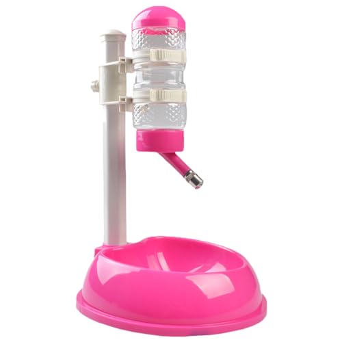 Happyyami 1stk Trinkbrunnen Für Haustiere Käfig Wasserspender Futterspender Für Haustiere Futternapf Für Haustiere Automatischer Wassernapf Kleiner Wasserspender Für Hunde Pp Rosy von Happyyami