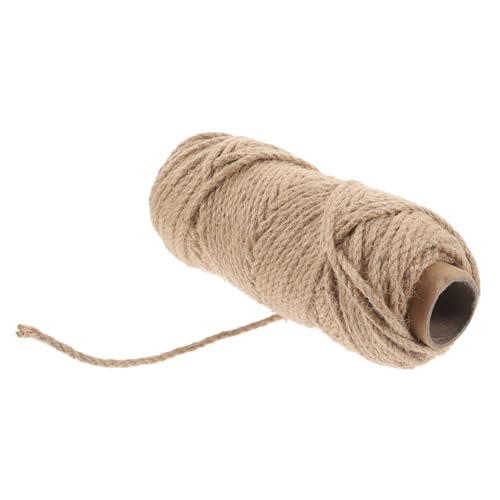 Happyyami 1stk Vintage Schnur Katzenkratzer Aus Sisal Natürliches Jutegarn Hoher Kratzbaum Für Katzen Kletterstange Für Katzen Katzenspielzeug Sisalseil Für Katzen Kratzbaum Sisal DIY Seil von Happyyami