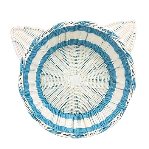 Happyyami 1pc Rattan für Hund Katze Warme Bett Leichte Einfach Zu Bewegen Komfortable von Happyyami