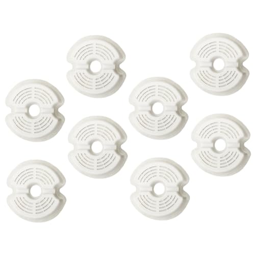 Happyyami 2 Sets Haustier Wasserspender Filter Schwammfilter Automatischer Wasserspender Wasserreiniger Spender Haushaltswasserbrunnenfilter Trinkbrunnen Wasserfilter von Happyyami