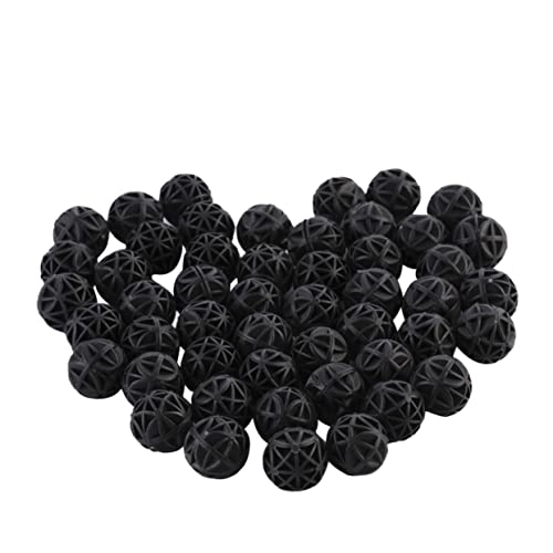 Happyyami 200 STK biochemische Kugel Aquarium Filter Balls Fish Tank Filter Balls Kugeln aus Filtermedien Teiche Bio-Bälle Sieb Zubehör für Aquarien Bio-Kugeln biologische Bälle Bio-Ball von Happyyami