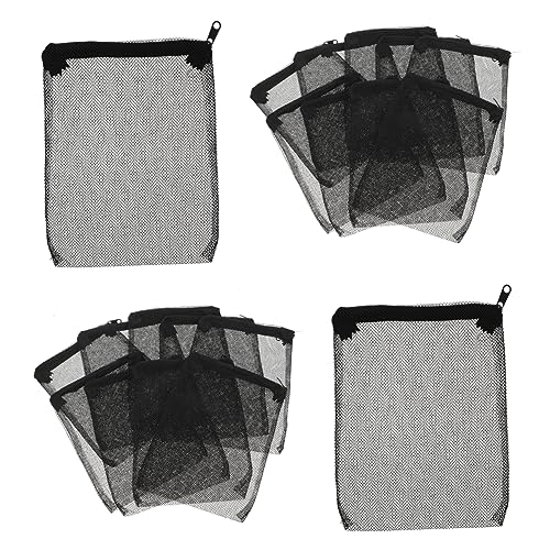 Happyyami Aquarium Klein Filterbeutel Für Aquarien Schwarze Filter Mesh Beutel Für Fischtank Filter Hochwertige Filtermedienbeutel Für Die Effektive Aquarienfiltration Aufzuchtbecken Aquarium von Happyyami