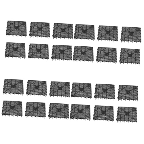 Happyyami 24 STK Bodenfilterplatte Für Aquarien Kiesfilter Bodenfilterung Unter Kies Aquariumtrenner Aquarienplatte Aquariensolationsplatte Aquarien-trenngitter Plastik Trägerplatte Teilung von Happyyami