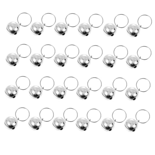 Happyyami Bruchfestigkeit 24pcs Metall Haustierglocken Dekoratives Zubehör Für Katzen Happyyami Bruchfestigkeit 24pcs Metall Haustierglocken Dekoratives Zubehör Für Katzen von Happyyami