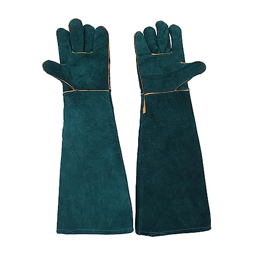 Happyyami 2St Anti-Biss-Handschuhe für Reptilien Reptile Gloves Anti-bite Gloves Reptilienschutzhandschuhe bissfeste Reptilienhandschuhe Haustierzubehör Haustiere beißfeste Handschuhe Vögel von Happyyami