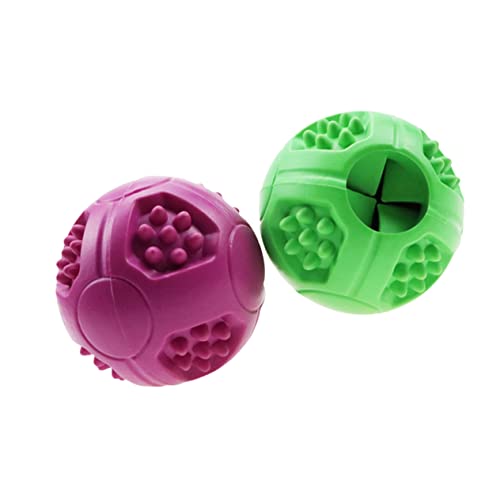 Happyyami 2St Gummiball Werfer Hundespielzeugbehälter Hundespielzeug interaktiv Haustier Hundespielzeug Ananas interaktives beemysafe Backenzahn Schulungsbedarf von Happyyami