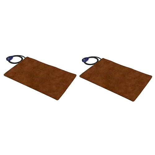 Happyyami 2St Heizkissen für Haustiere pet Heating pad heizdecke für Haustiere Heizmatte für Haustiere Wärmebett für Haustiere Haustierzubehör konstante Temperatur warmes Bett von Happyyami