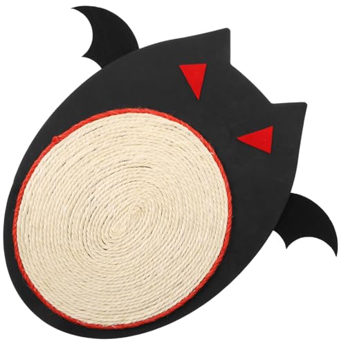 Happyyami 2St Kratzmatte für Katzen Halloween-Katzenspielzeug Katzenbedarf Kratzbäume für Wohnungskatzen Halloween mitgebsel Halloween oblaten Haustierzubehör Kratzspielzeug für Katzen von Happyyami