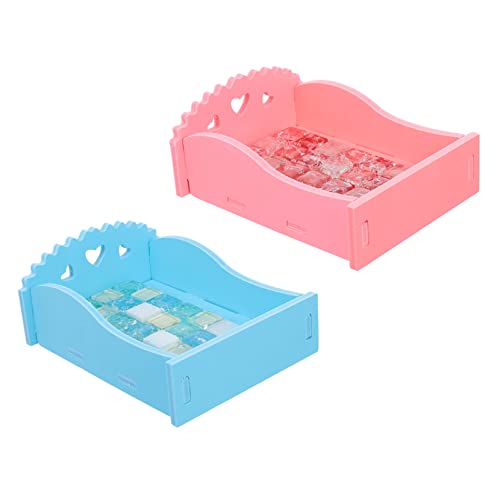 Happyyami 2St Kühlplatte für Hamster Kühlkissen für Meerschweinchen Hamster Sommer Chinchillas Bett hamsterzubehör Hamster zubehör kaninchenstall Hamster-Kühlnest Kühlmatte für Haustiere PVC von Happyyami