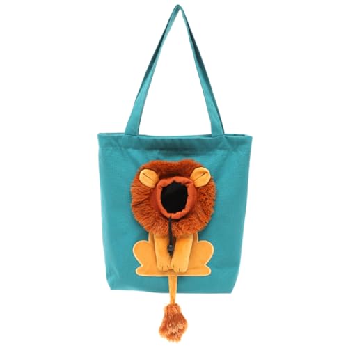 Happyyami 2St Umhängetasche Katzentragetasche Katze mit Umhängetasche tragbarer Welpenträger Hunde Tragetasche Dog Carrier Bag die Einkaufstasche Haustiere Reisetasche für Hunde Katzenträger von Happyyami