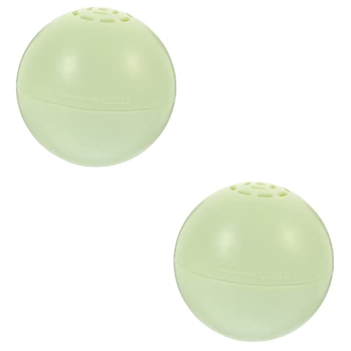 Happyyami 2st Leuchtende Kugel Katzenminze Ballspielzeug Katzenbälle Katze Beißt Bälle Kauspielzeug Für Kätzchen Katzenminze Quietschende Kugeln Die Hüften Scheinen Den Ball Necken von Happyyami