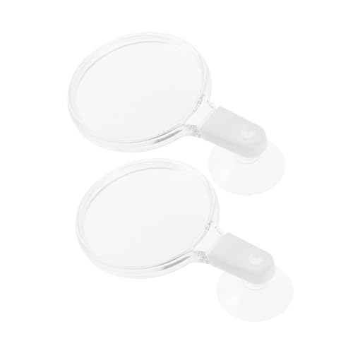 Happyyami Aufzuchtkasten Aquarium Aquarien Magnifying Glass Mit Saugfüßen Robuste Vergrößerungslinse Für Pflanzen Und Tierbeobachtungen Im Aquarium Magnifier Für Fischliebhaber von Happyyami