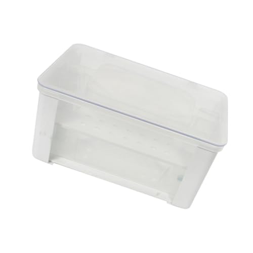 Happyyami 2st Filterbox Für Schildkrötenbecken Aquarienarmaturen Luftfilter Filterpumpe Für Aquarien Aufsteck-teichfilter Glasbehälter Plastik Weiß Verdreifachen Aquarium von Happyyami