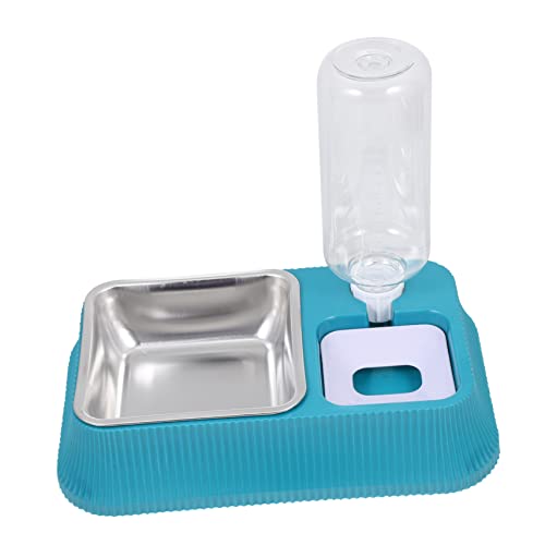 Happyyami 2St Futternapf Wasserspender für Haustiere langsame fütterung für Katzen Hundenäpfe katzenfutter Wasserbehälter für Haustiere Rutschfester Hundenapf der Hund von Happyyami