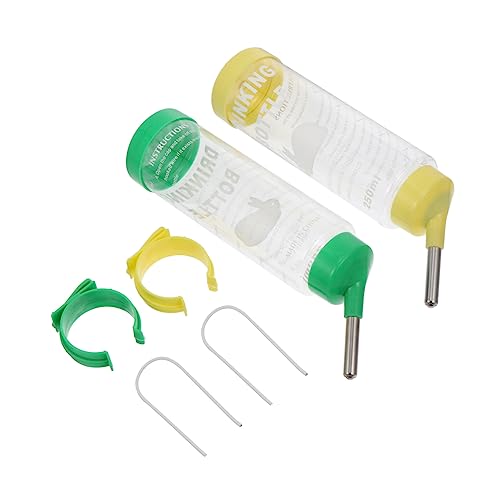 Happyyami 2st Kaninchentrinker Häschen-Trinker-Feeder Pro Zubringer Trinkflasche Für Hamster Hasennippel-futterspender Trinknippel Für Kaninchen Hühnerfutterbecher Hasenbrunnen Plastik Happyyami 2st Kaninchentrinker Häschen-Trinker-Feeder Pro Zubringer Trinkflasche Für Hamster Hasennippel-futterspender Trinknippel Für Kaninchen Hühnerfutterbecher Hasenbrunnen Plastik von Happyyami