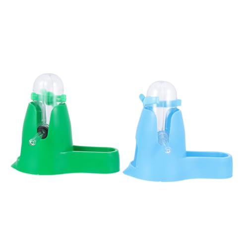 Happyyami 2st Trinkbrunnen Für Hamster Wasserfontäne Wasserflasche Für Hunde Automatische Wasserflasche Für Hamster Kleiner Wasserspender Für Hunde Wasserkessel Blue Plastik Wiederverwendbar von Happyyami