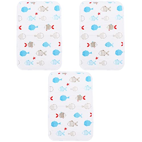 Happyyami 3 STK Hundetrainingsmatte Trainingsunterlagen Für Hunde PIPI-Pads Für Hunde wasserdichte Hundematte Pinkelpads Für Babys Trainingsunterlagen Für Haustiere Welpen-PIPI-Matte Weiß von Happyyami