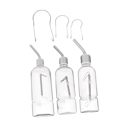 Happyyami Wasserflaschen-Set 3-teilig Automatischer Wasserspender Silberfarben Edelstahl Große Kapazität für Die Tägliche Flüssigkeitszufuhr Happyyami Wasserflaschen-Set 3-teilig Automatischer Wasserspender Silberfarben Edelstahl Große Kapazität für Die Tägliche Flüssigkeitszufuhr von Happyyami