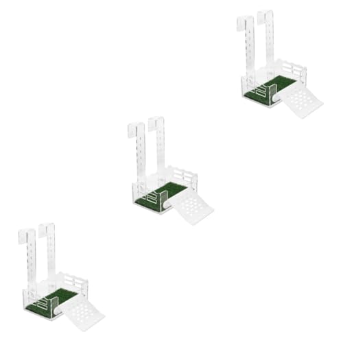 Happyyami 3 Stück Schildkröten Sonnenuntergangshaken Aquarium Dekorationen Terrarium Dekoration Schildkröten Terrasse Haushalts Sonnenplattform Hängende Schildkröten Sonnenplattform von Happyyami