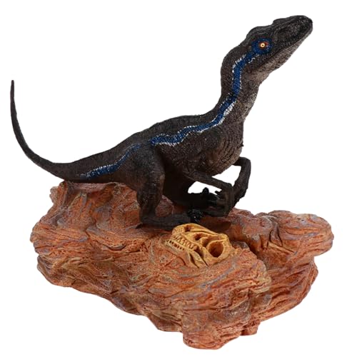 Happyyami 3St Aquarium Dinosaurier Landschaftsbau Actionfiguren Cooles Fischbecken Spielzeuge Betta-Aquarium Künstliche Aquariendekorationen Aquarium-Dekoration beweglich Statue einstellen von Happyyami