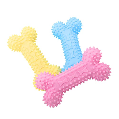 Happyyami 3St Kauspielzeug für Haustiere knete chew Toy Dogs Toys clean Hundeerziehung Kauspielzeug für Hunde Haustier Hund welpen Welpenspielzeug von Happyyami