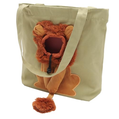 Happyyami 3St Umhängetasche Katzentragetasche Dog Carrier Bag Katzen Handtasche Katzen Tragetasche Reisetaschen Umhängetasche für Welpen Reisetransportbox für Katzen Kätzchenträger Segeltuch von Happyyami