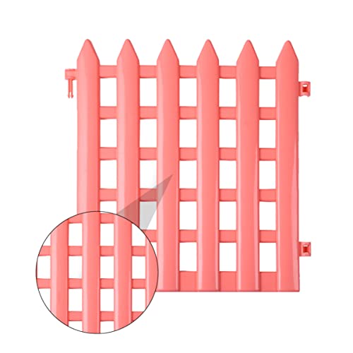 Happyyami 4 Stücke Haustier Gehege Zaun Abschließbare Türen Haustier Barriere Hund Innen Zaun für Spiel Höfe Leicht Zu Reinigen von Happyyami