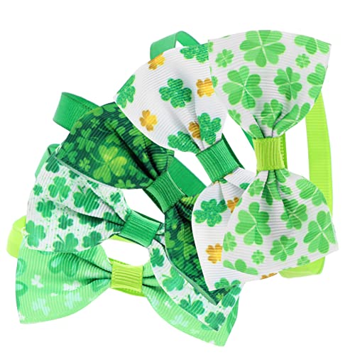 Happyyami 5 Stück Haustier Fliege St Patrick's Day Katzenfliege St Patrick's Day Hundefliege Festival Haustierhalsband Hundehalsbänder Haustierhalsbänder Für Katze Welpen Fliege St von Happyyami