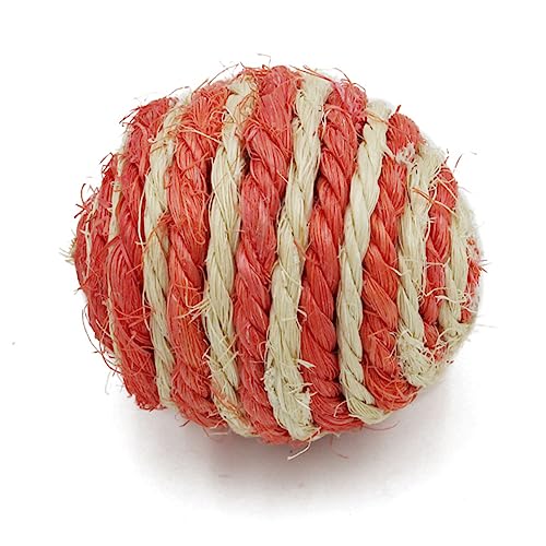 Happyyami 5st Sisalball Katzenbedarf Zubehör Für Katzenspielzeug Spielzeug Aus Sisalschnur Kätzchen Spielzeug Katzenspielzeug Spielzeug Haustiersachen Spielzeug Für Haustiere Katzenball von Happyyami