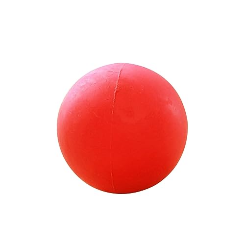 Happyyami 6 Kauspielzeug für Welpen knete Spielzeug knetspielzeug Hunde Ball hundezubehör Safe Toy Spielzeug zum Beißen von Hunden Haustiersachen Spielzeug für Haustiere Kugeln kauen rot von Happyyami