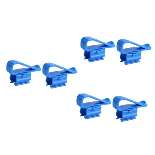 Happyyami 6 STK Aquarienfilter Schlauchschelle Eimer für die Aquarienreinigung Halter für Wassereimer Aquarium-Clips Sieb Befestigungsklemme für Aquarienpumpe Aquarienfilter-Schlauchklemme von Happyyami